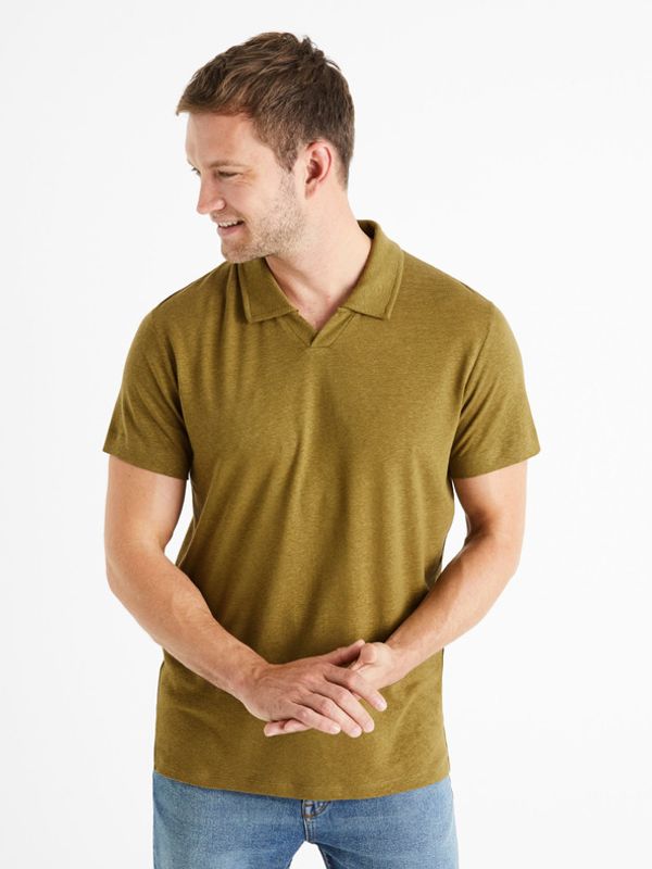 Celio Celio Deolive T-shirt Zelen