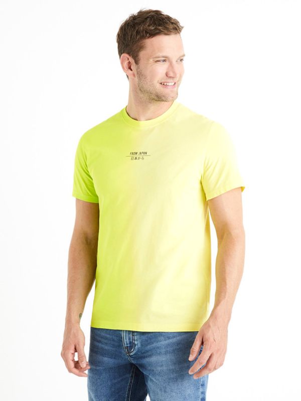 Celio Celio Deside T-shirt Zelen