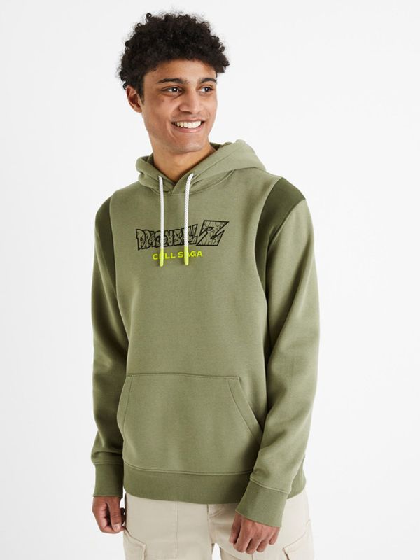 Celio Celio Dragon Ball Sweatshirt Zelen
