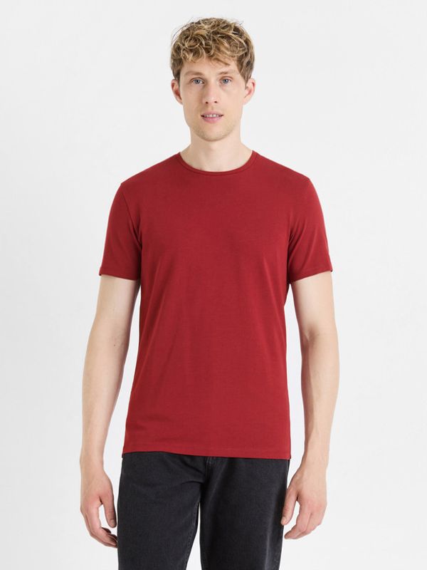 Celio Celio Febloc T-shirt Cherven