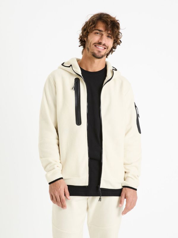 Celio Celio Fecoldyoke Sweatshirt Byal