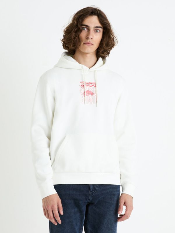 Celio Celio Fejabowl Sweatshirt Byal