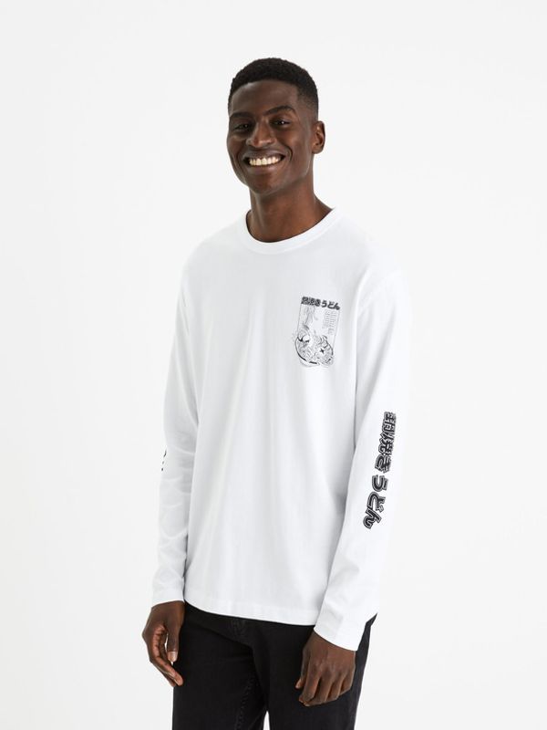 Celio Celio Feprime T-shirt Byal