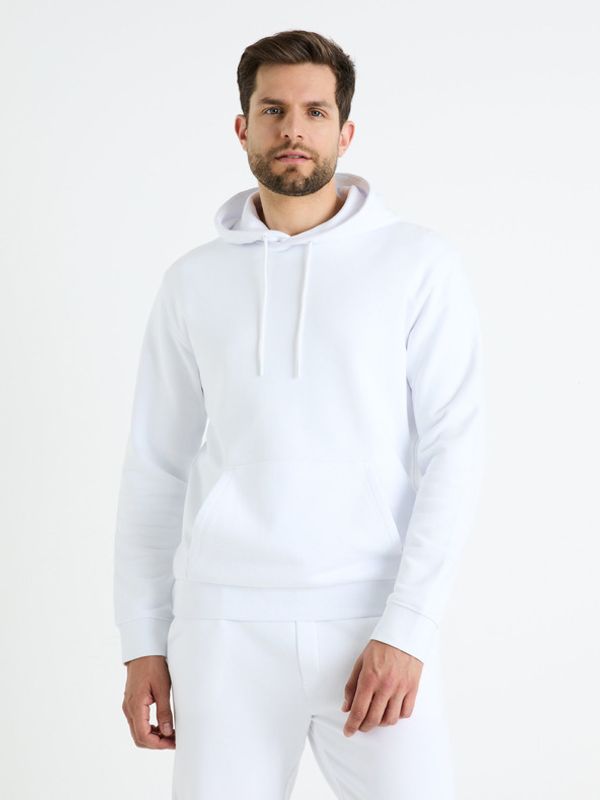 Celio Celio Fesix Sweatshirt Byal