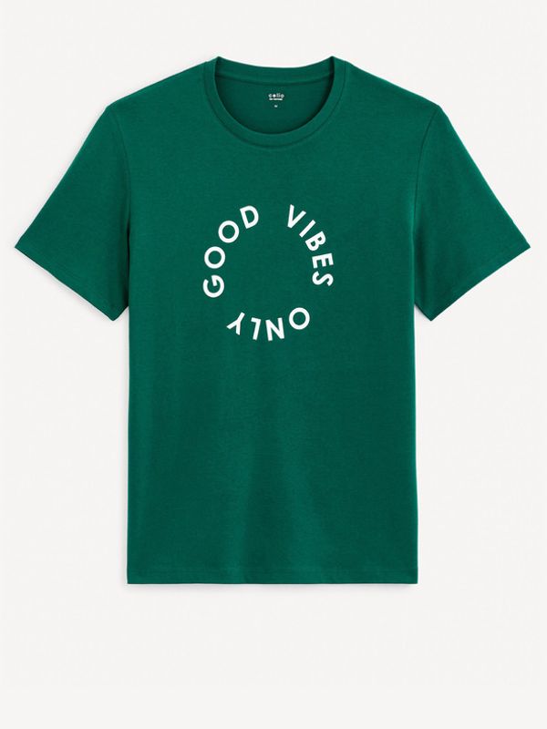 Celio Celio Gecircu T-shirt Zelen