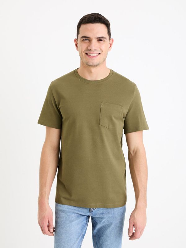 Celio Celio Gepik T-shirt Zelen