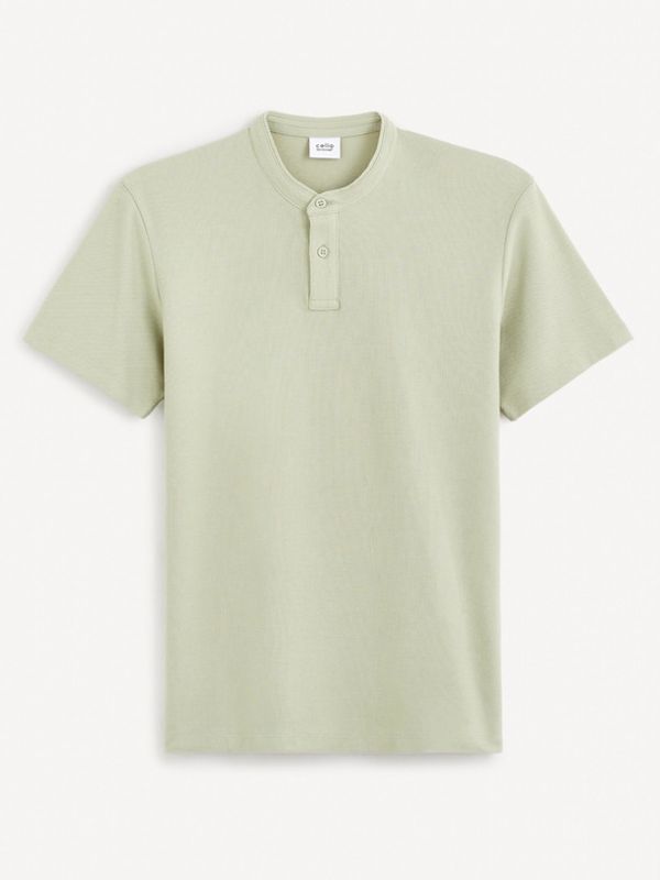 Celio Celio Gesohel T-shirt Zelen