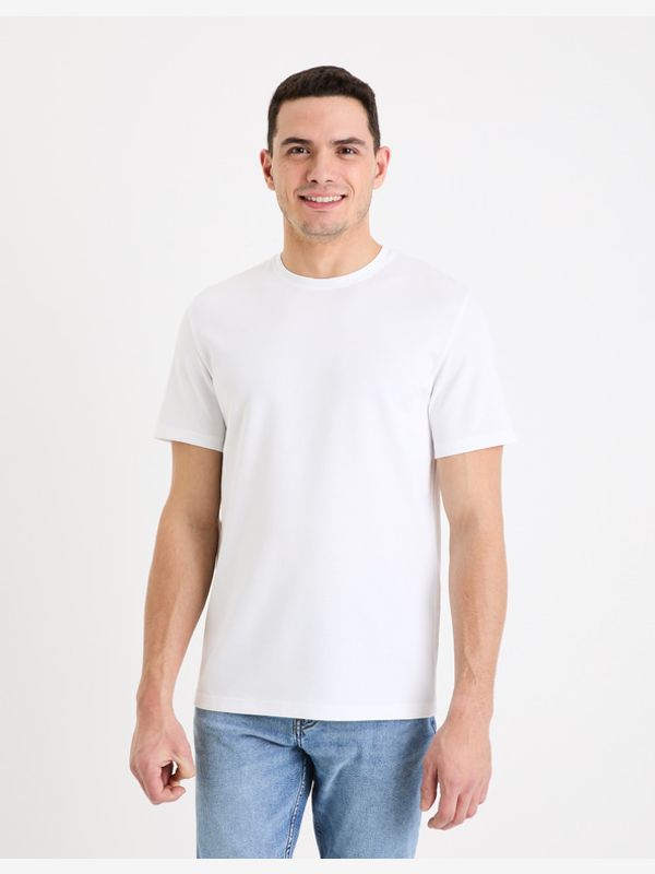 Celio Celio Geteboude T-shirt Byal