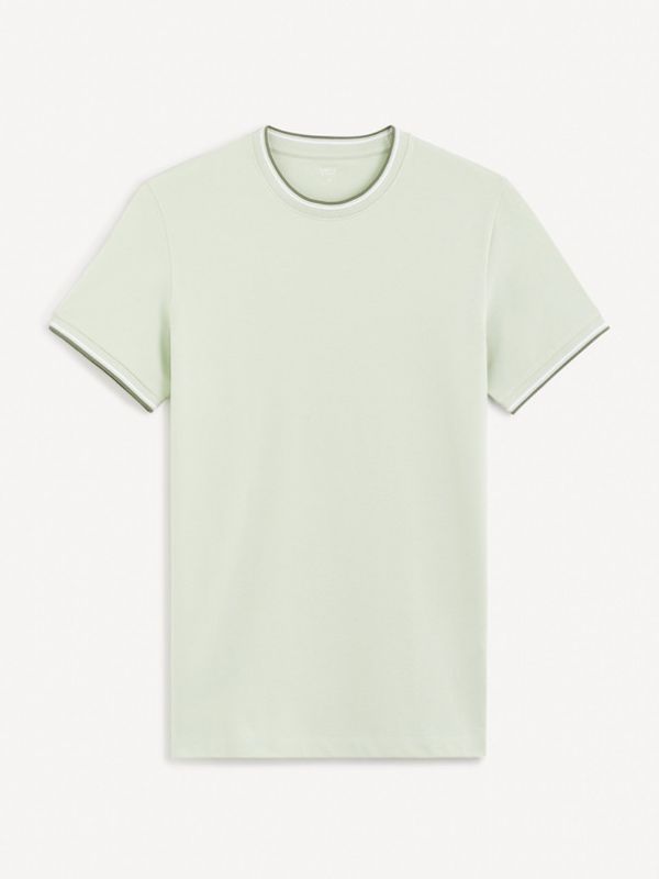 Celio Celio Geteraye T-shirt Zelen