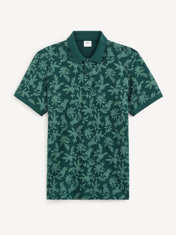 Celio Celio Gevaga T-shirt Zelen