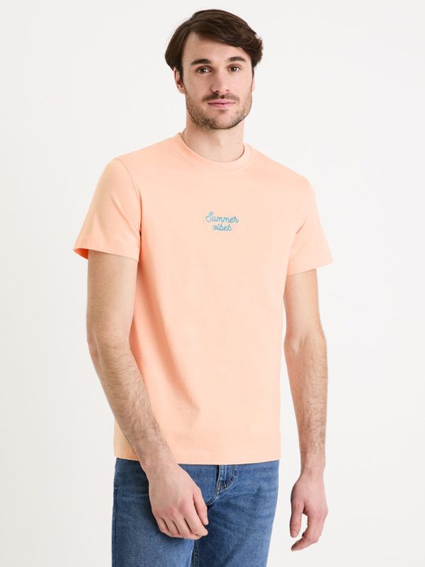 Celio Celio Gexchaina T-shirt Oranzhev