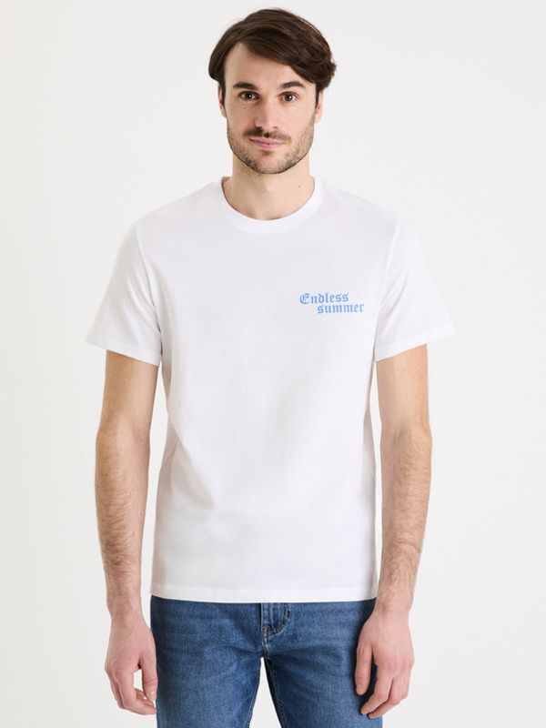 Celio Celio Gexend T-shirt Byal