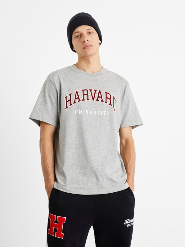 Celio Celio Harvard University T-shirt Siv