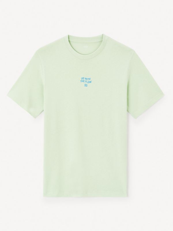 Celio Celio Jeword T-shirt Zelen