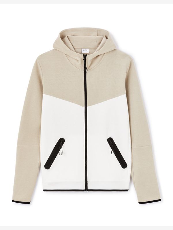 Celio Celio Lenewyoke Sweatshirt Bezhov