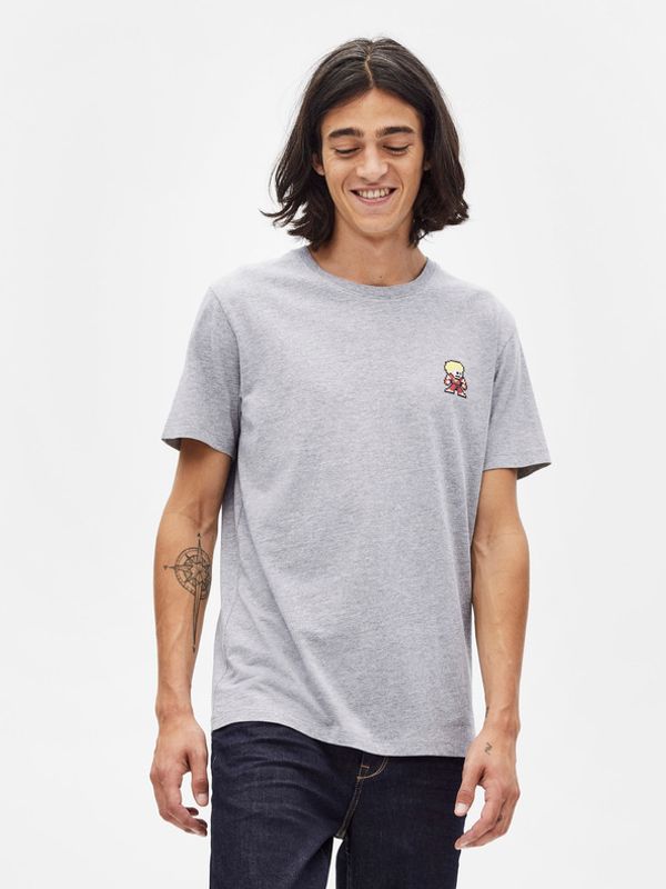 Celio Celio Lsebar T-shirt Siv
