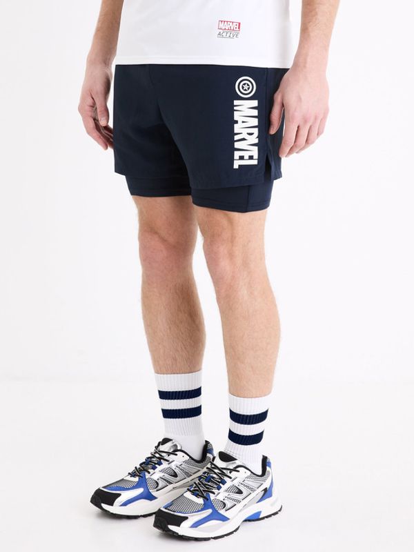 Celio Celio Marvel Captain America Къси панталони Sin