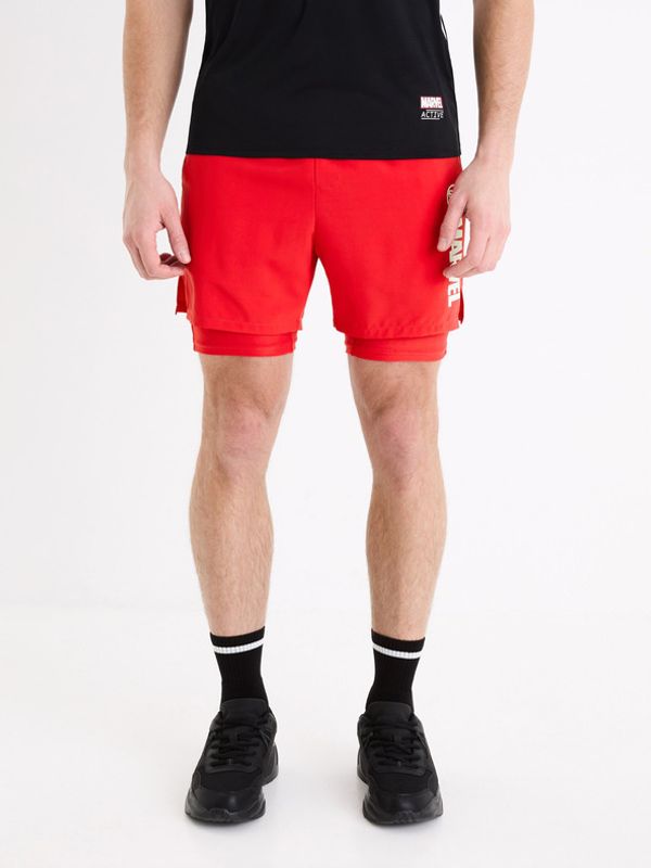 Celio Celio Marvel - Iron Man Къси панталони Cherven