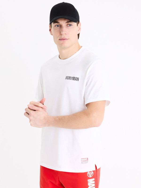 Celio Celio Marvel  Iron Man T-shirt Byal