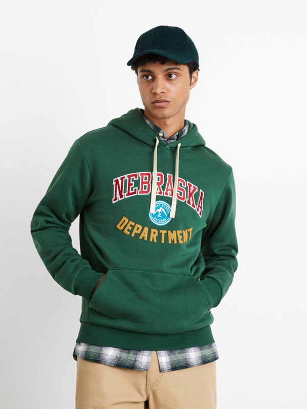 Celio Celio Nebraska Department Sweatshirt Zelen