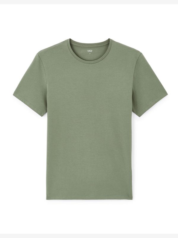 Celio Celio Neunir T-shirt Zelen