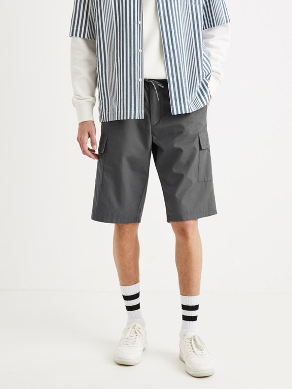 Celio Celio Rolver2Bm Къси панталони Siv