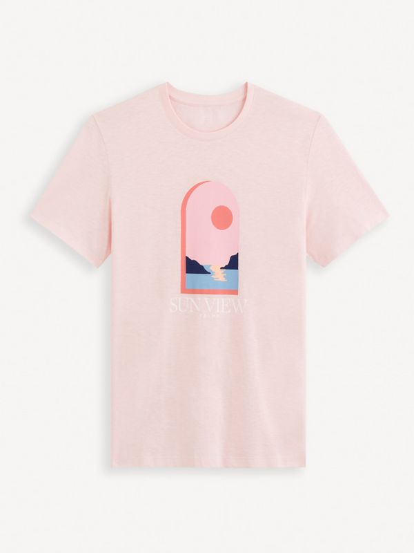 Celio Celio T-shirt Rozov