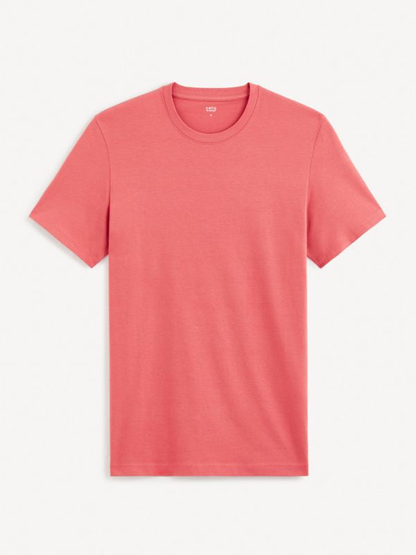 Celio Celio Tebase T-shirt Cherven