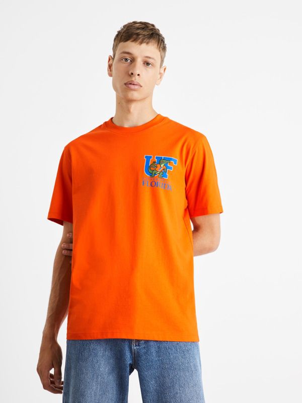Celio Celio University of Florida T-shirt Oranzhev
