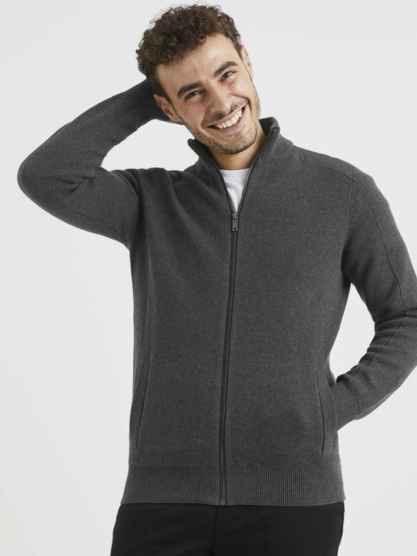 Celio Celio Vemilano Пуловер Siv