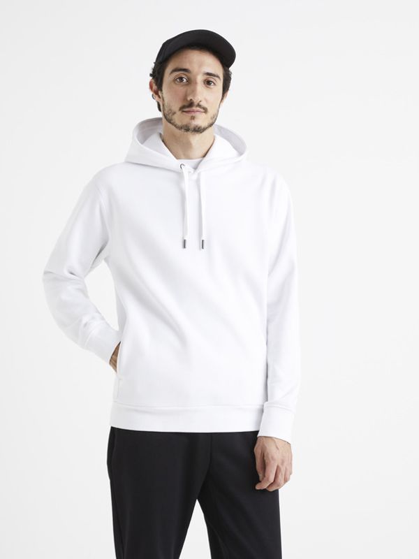 Celio Celio Vesix Sweatshirt Byal