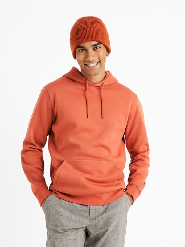 Celio Celio Vesix Sweatshirt Oranzhev