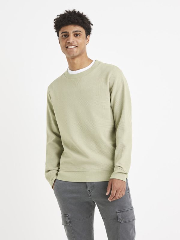 Celio Celio Vewa Sweatshirt Zelen