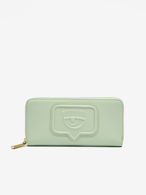 CHIARA FERRAGNI CHIARA FERRAGNI Eyelike Bags Портмоне Zelen