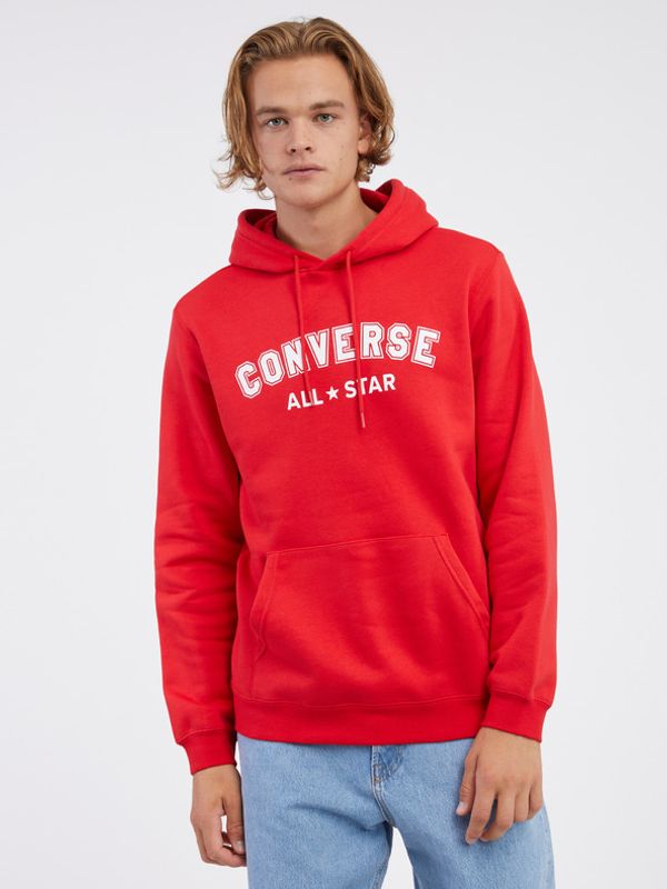 Converse Converse Go-To Wordmark Sweatshirt Cherven