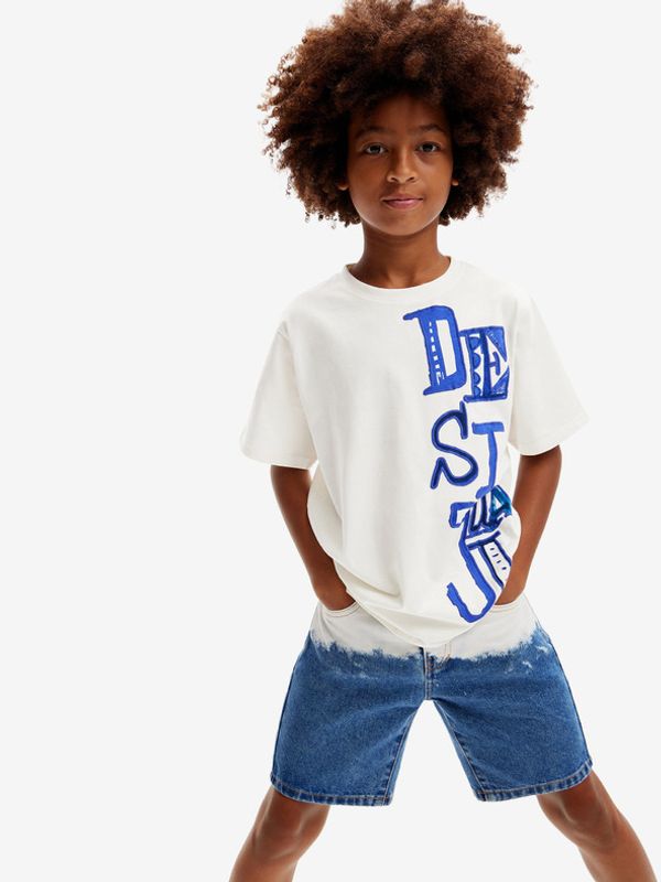 Desigual Desigual Ander Children's T-shirt Byal