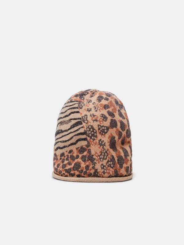 Desigual Desigual Animal Patch Gorro Шапка Kafyav