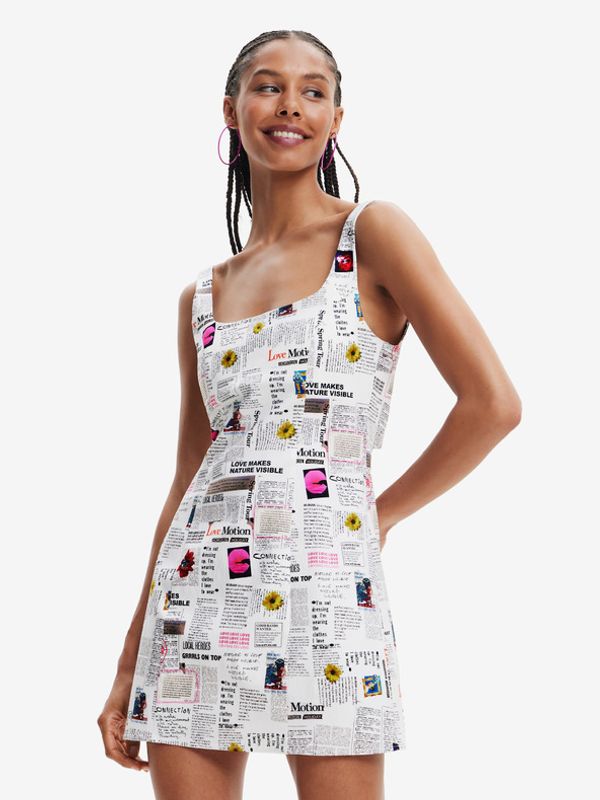 Desigual Desigual Breaking News Рокля Byal