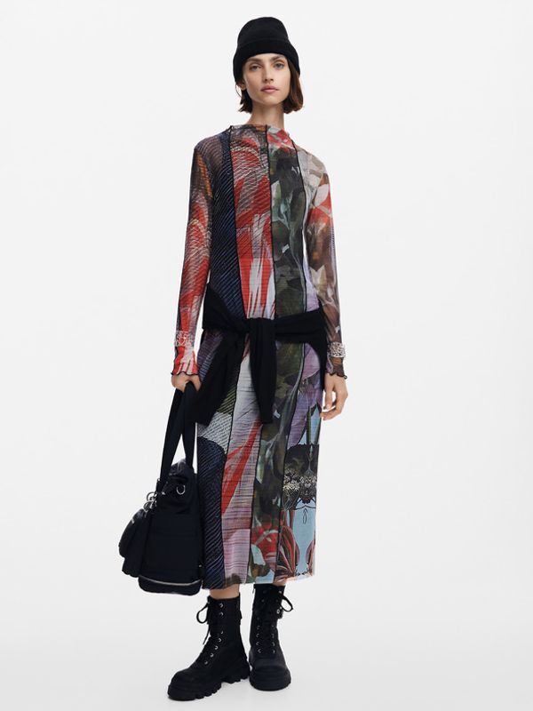 Desigual Desigual Carson Рокля Oranzhev