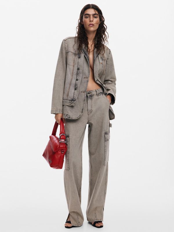 Desigual Desigual Casandra Jeans Siv