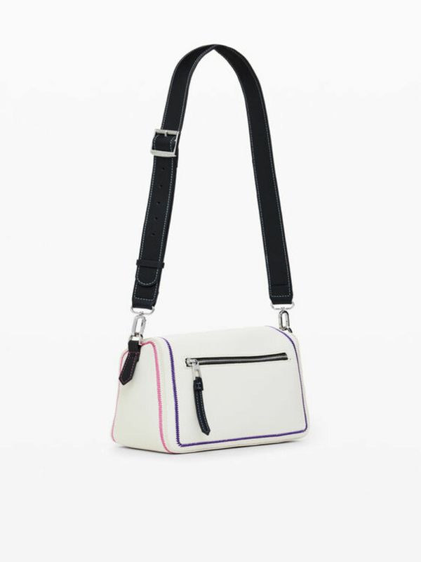 Desigual Desigual Cleo Phuket Mini Дамска чанта Byal