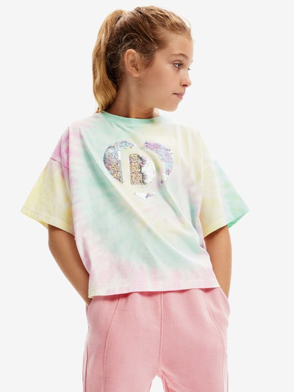 Desigual Desigual Daira Тениска детски Zelen