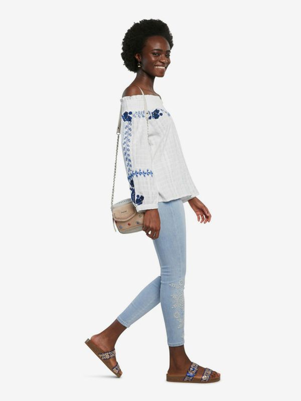 Desigual Desigual Denim Crown Панталон Sin