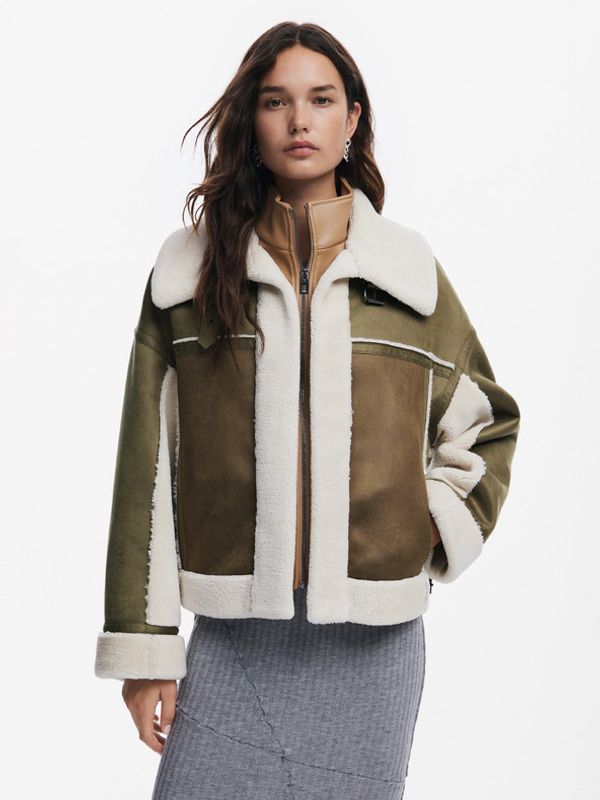 Desigual Desigual Edimburgo Winter jacket Zelen