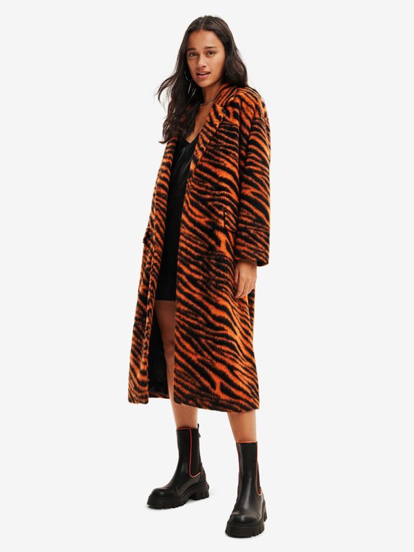 Desigual Desigual Esmeralda Палто Oranzhev