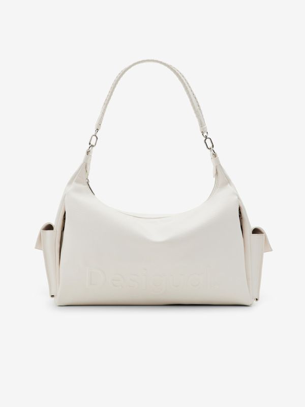 Desigual Desigual Half Logo 24 Brasilia Дамска чанта Byal