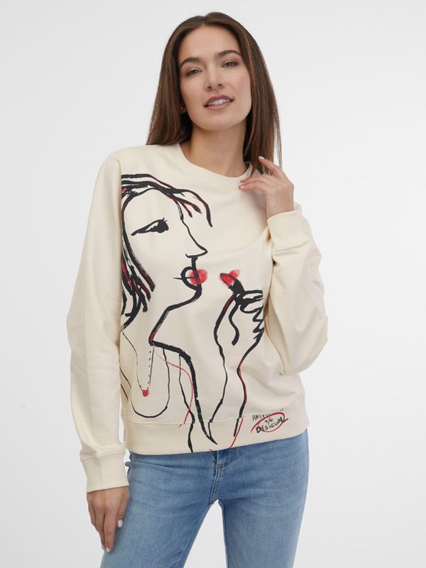 Desigual Desigual Maca 7 Sweatshirt Bezhov