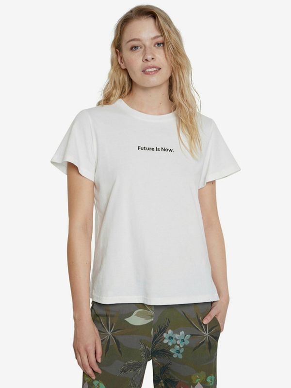 Desigual Desigual Mandala T-shirt Byal