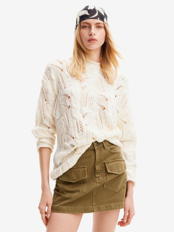 Desigual Desigual Milano Пуловер Byal