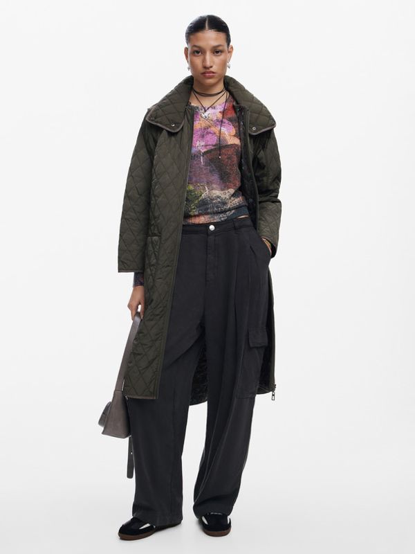 Desigual Desigual Odense Палто Zelen